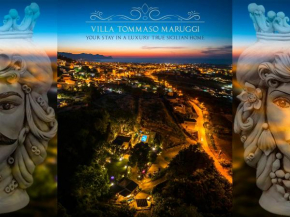 Villa Tommaso Maruggi, Sicilia, con Jacuzzi e piscina privata Alcamo